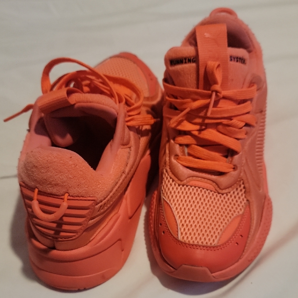 Puma Women's Sneakers in Vibrant Orange
